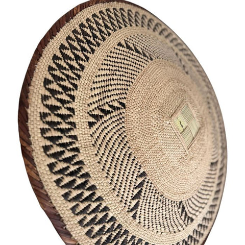 26 Inch African Wall Basket | Tonga Basket | African Wall Baskets | Wabisabi Basket | Woven Basket | Wall Basket | African Décor