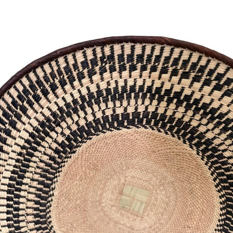 26 Inch African Wall Basket | Tonga Basket | African Wall Baskets | Wabisabi Basket | Woven Basket | Wall Basket | African Décor
