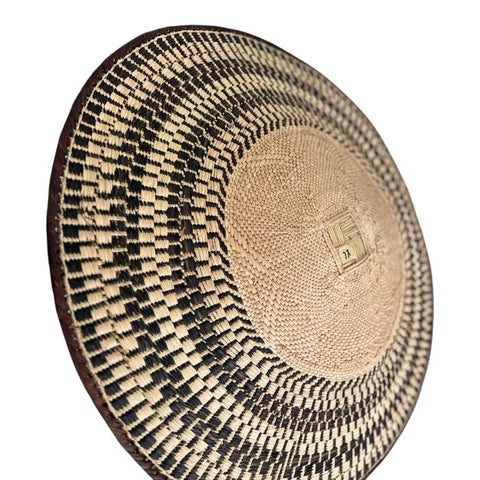 26 Inch African Wall Basket | Tonga Basket | African Wall Baskets | Wabisabi Basket | Woven Basket | Wall Basket | African Décor