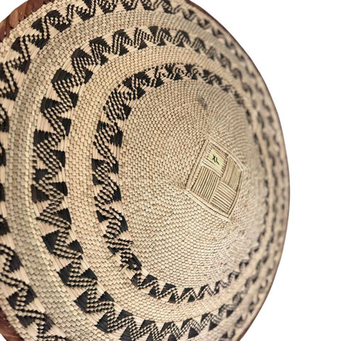 26 Inch African Wall Basket | Tonga Basket | African Wall Baskets | Wabisabi Basket | Woven Basket | Wall Basket | African Décor