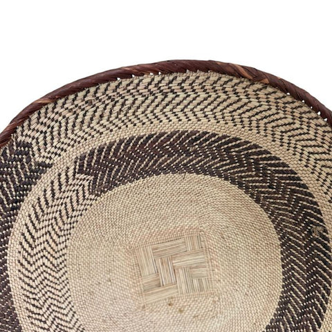 26 Inch African Wall Basket | Tonga Basket | African Wall Baskets | Wabisabi Basket | Woven Basket | Wall Basket | African Décor