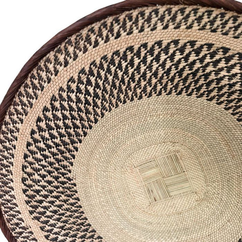 27-28 Inch African Wall Basket | Tonga Basket | African Wall Baskets | Wabisabi Basket | Woven Basket | Wall Basket | African Décor