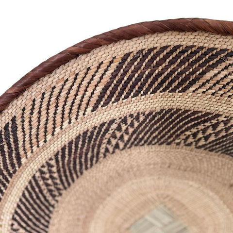 27-28 Inch African Wall Basket | Tonga Basket | African Wall Baskets | Wabisabi Basket | Woven Basket | Wall Basket | African Décor