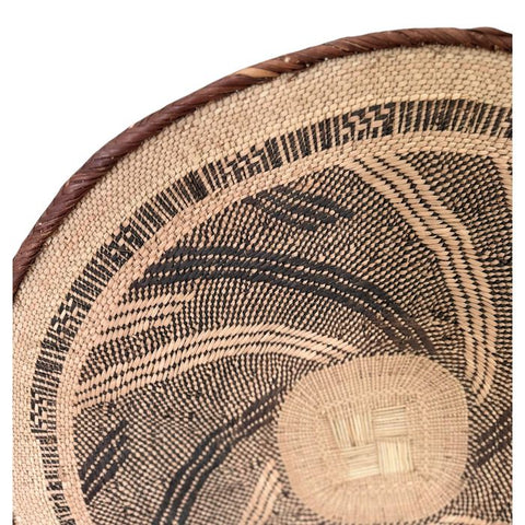 27-28 Inch African Wall Basket | Tonga Basket | African Wall Baskets | Wabisabi Basket | Woven Basket | Wall Basket | African Décor