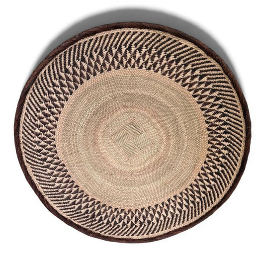 27-28 Inch African Wall Basket | Tonga Basket | African Wall Baskets | Wabisabi Basket | Woven Basket | Wall Basket | African Décor