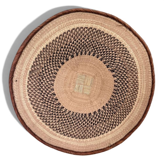 32 Inch African Wall Basket