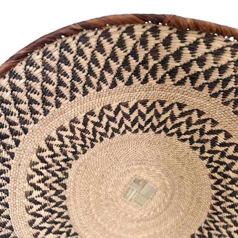 26 Inch African Wall Basket | Tonga Basket | African Wall Baskets | Wabisabi Basket | Woven Basket | Wall Basket | African Décor