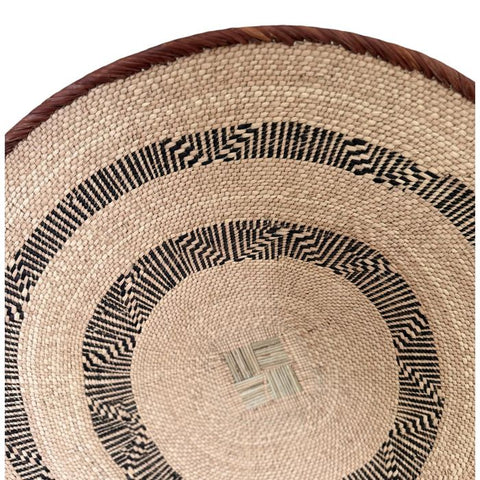 26 Inch African Wall Basket | Tonga Basket | African Wall Baskets | Wabisabi Basket | Woven Basket | Wall Basket | African Décor