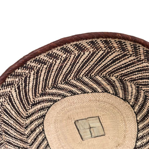 26 Inch African Wall Basket | Tonga Basket | African Wall Baskets | Wabisabi Basket | Woven Basket | Wall Basket | African Décor