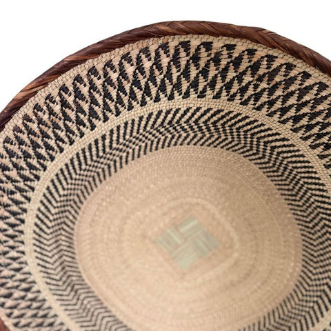 26 Inch African Wall Basket | Tonga Basket | African Wall Baskets | Wabisabi Basket | Woven Basket | Wall Basket | African Décor