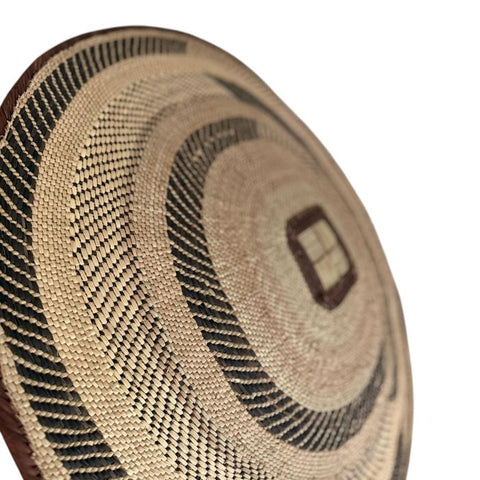 26 Inch African Wall Basket | Tonga Basket | African Wall Baskets | Wabisabi Basket | Woven Basket | Wall Basket | African Décor