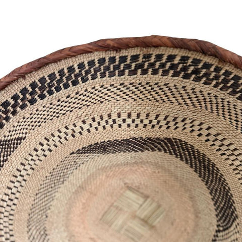 26 Inch African Wall Basket | Tonga Basket | African Wall Baskets | Wabisabi Basket | Woven Basket | Wall Basket | African Décor