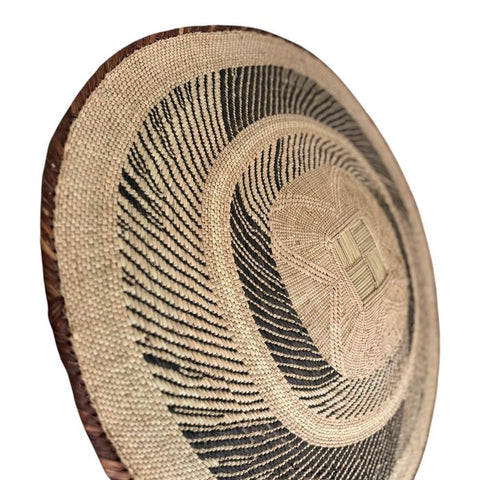 26 Inch African Wall Basket | Tonga Basket | African Wall Baskets | Wabisabi Basket | Woven Basket | Wall Basket | African Décor