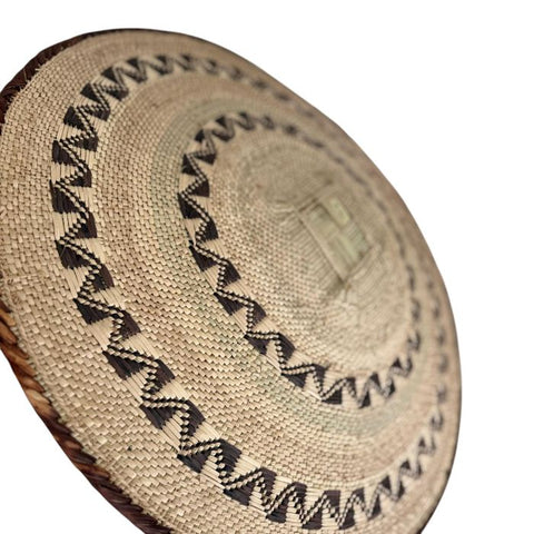 26 Inch African Wall Basket | Tonga Basket | African Wall Baskets | Wabisabi Basket | Woven Basket | Wall Basket | African Décor