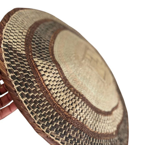 26 Inch African Wall Basket | Tonga Basket | African Wall Baskets | Wabisabi Basket | Woven Basket | Wall Basket | African Décor