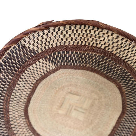 26 Inch African Wall Basket | Tonga Basket | African Wall Baskets | Wabisabi Basket | Woven Basket | Wall Basket | African Décor