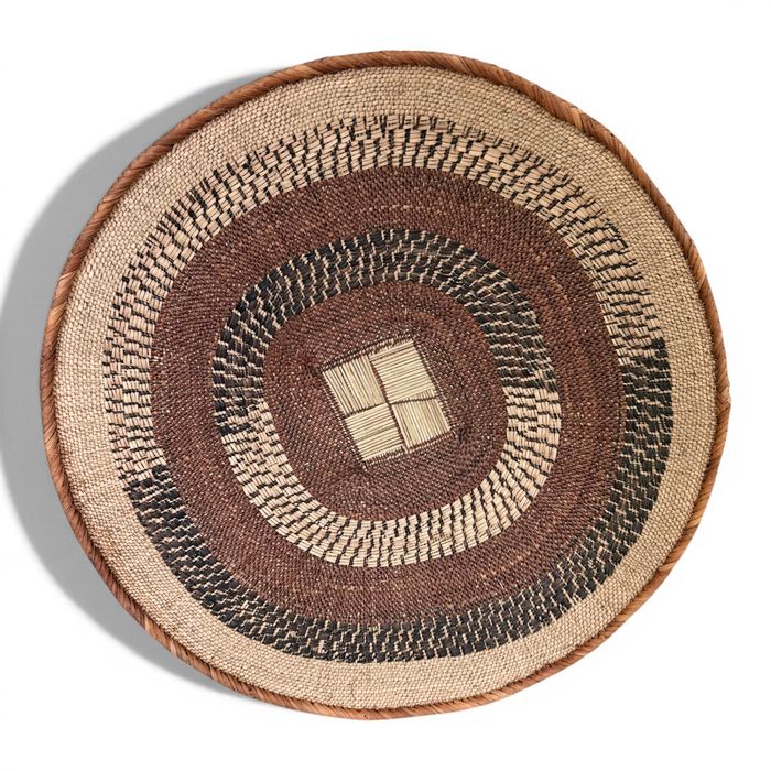 26 Inch African Wall Basket