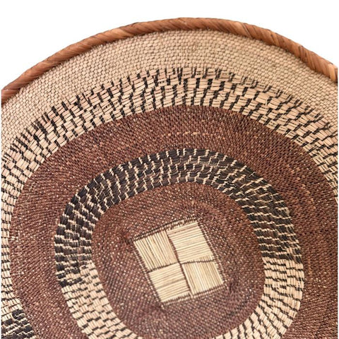 26 Inch African Wall Basket | Tonga Basket | African Wall Baskets | Wabisabi Basket | Woven Basket | Wall Basket | African Décor
