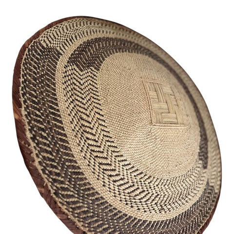 26 Inch African Wall Basket | Tonga Basket | African Wall Baskets | Wabisabi Basket | Woven Basket | Wall Basket | African Décor