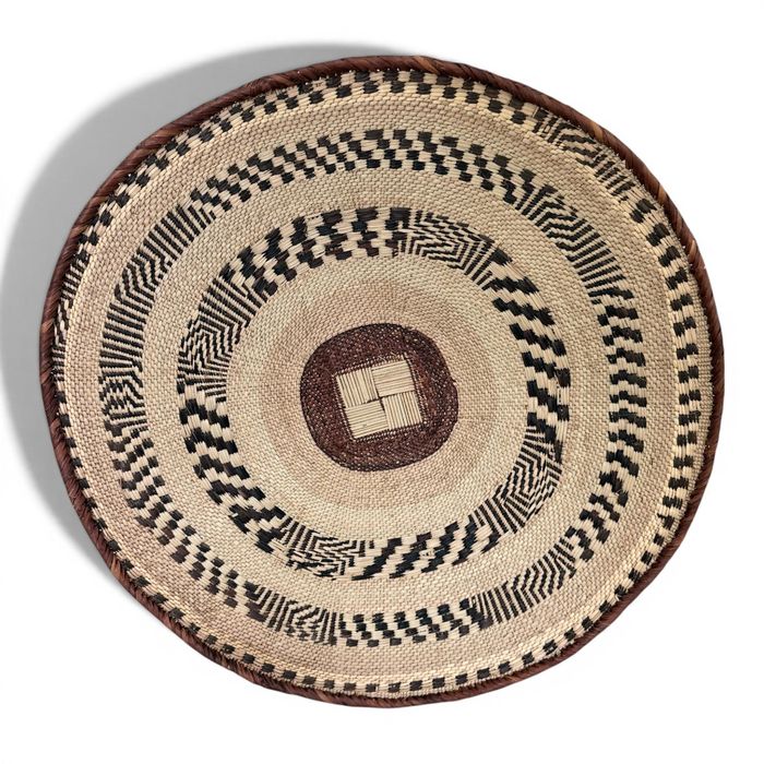 26 Inch African Wall Basket