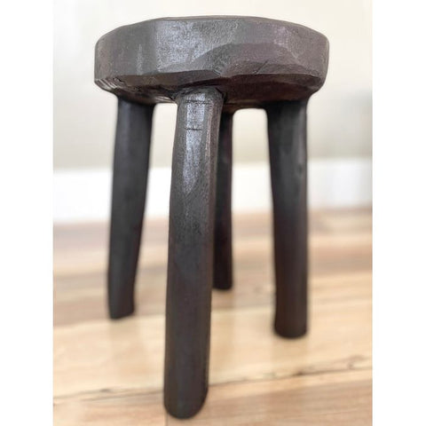 African antique wooden stool