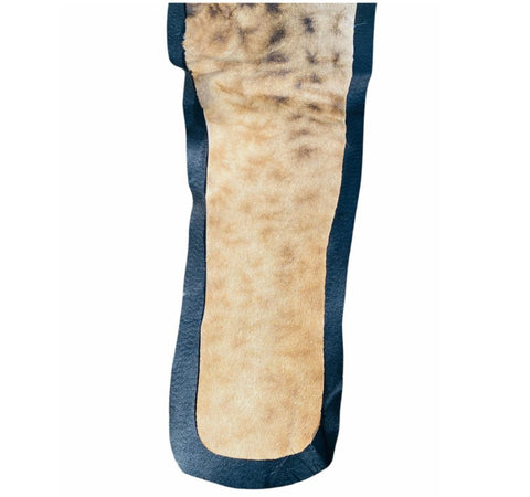 Like New! African Giraffe Hide Rug