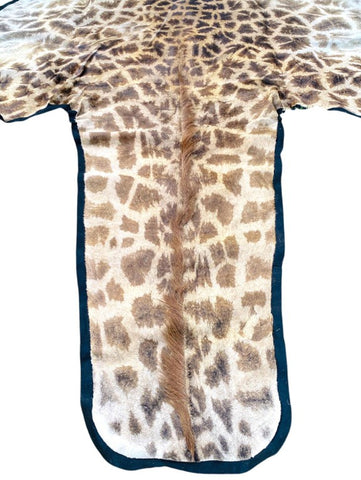 Like New! African Giraffe Hide Rug