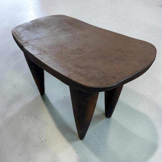 XL African Senufo Stool - Paulski Art