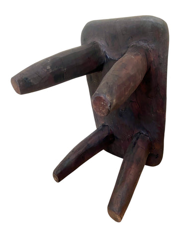 XL African Senufo Stool - Paulski Art