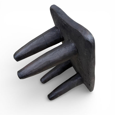 XL African Senufo Stool - Paulski Art