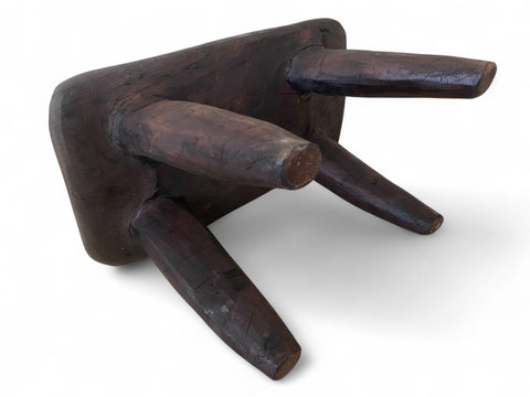 XL African Senufo Stool - Paulski Art
