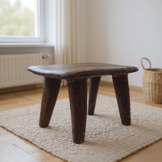 XL African Senufo Stool - Paulski Art