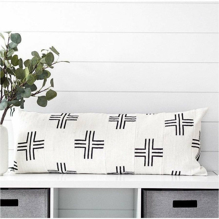 14"x36" MudCloth Pillow Cover