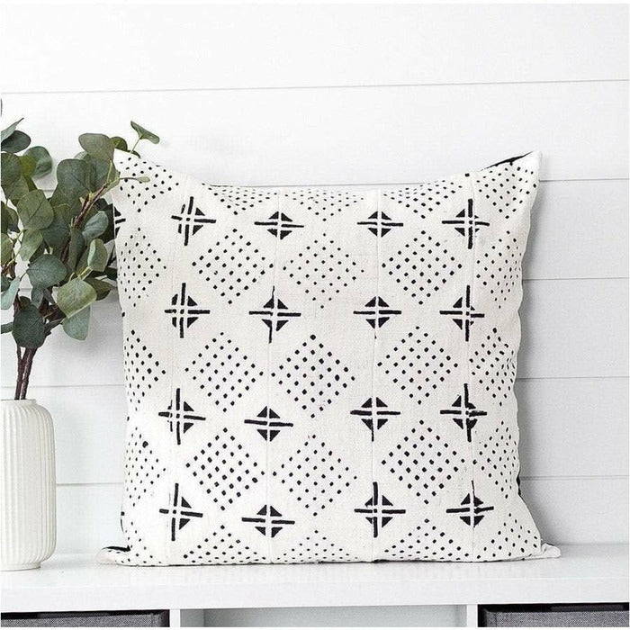 24" MudCloth Pillow Cover
