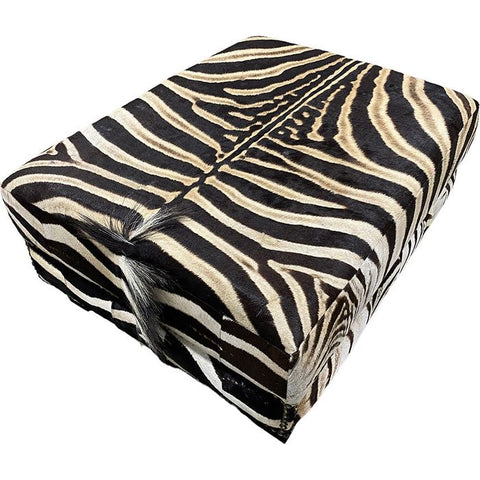 zebra ottoman furniture