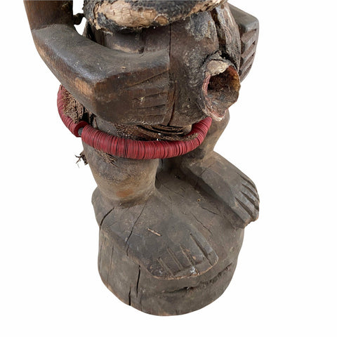 Antique Songye Kifwebe Tribal Figurine | African Tribal Mask | African Art | Tribal Mask | Tribal Art | Wooden Mask | African Masks