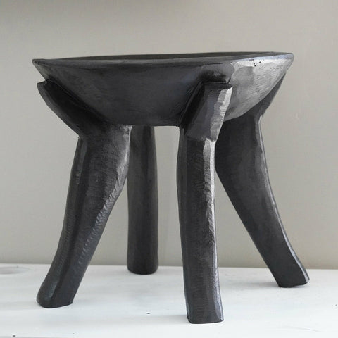 Maasai African Stool | African Stool | African End Table | African Wooden Table | African Bench | Side Stool | Vintage Bench