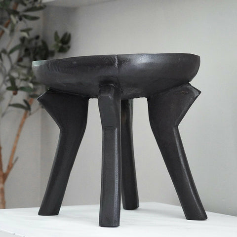 Maasai African Stool | African Stool | African End Table | African Wooden Table | African Bench | Side Stool | Vintage Bench
