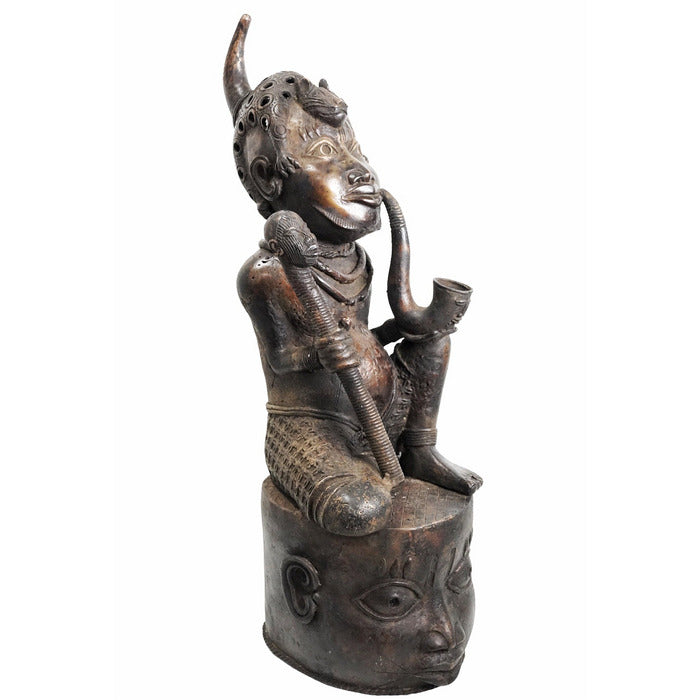 Antique Benin Bronze Figure