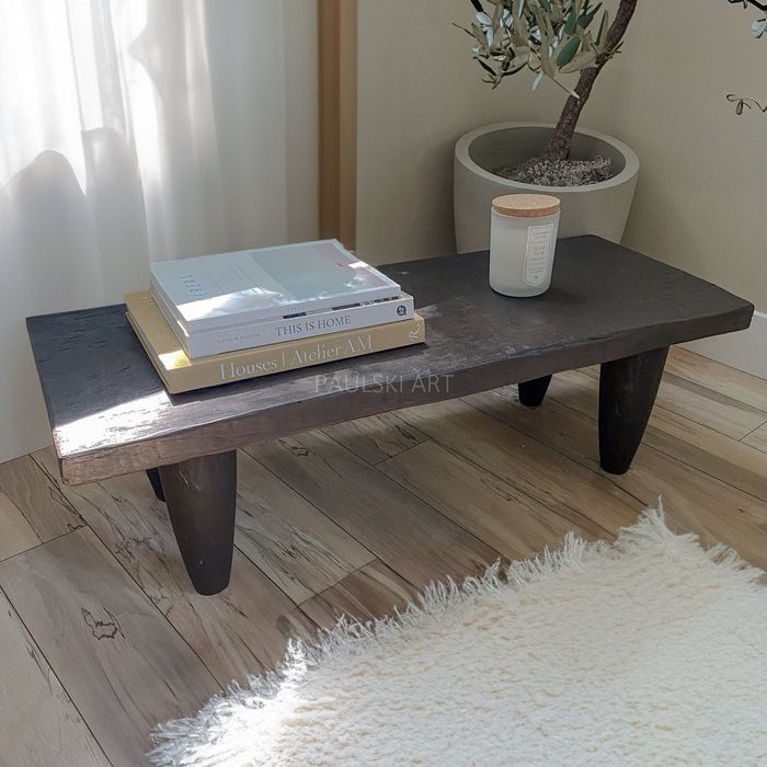 40" Old Senufo Bench Coffee Table