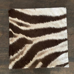 16" Zebra Hide Pillow Cover 03