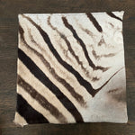 16" Zebra Hide Pillow Cover 13